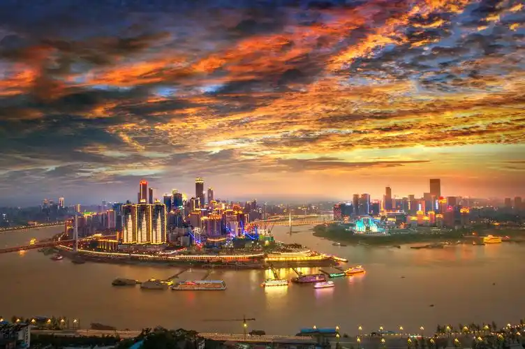 《重庆夜景美如画》 - 地方类-摄影大赛2016 - 国家地理中文网