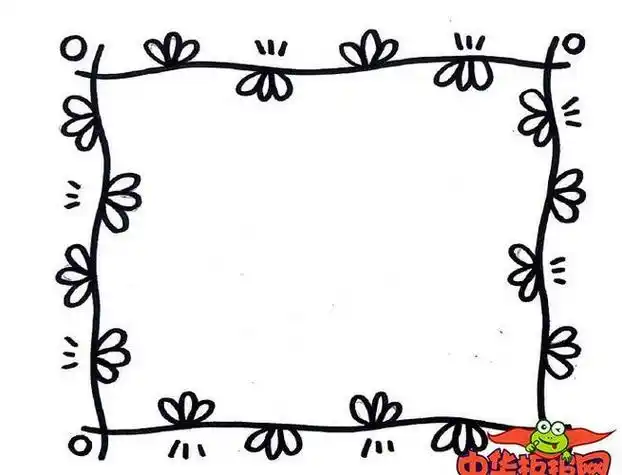 素材简单漂亮手残党专用手抄报花边简笔画手抄报边框手抄报大全