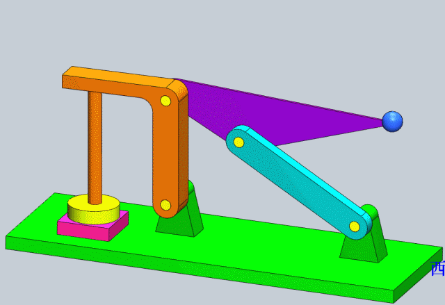 真正大量免费实用机械传动机构动画动态图下载