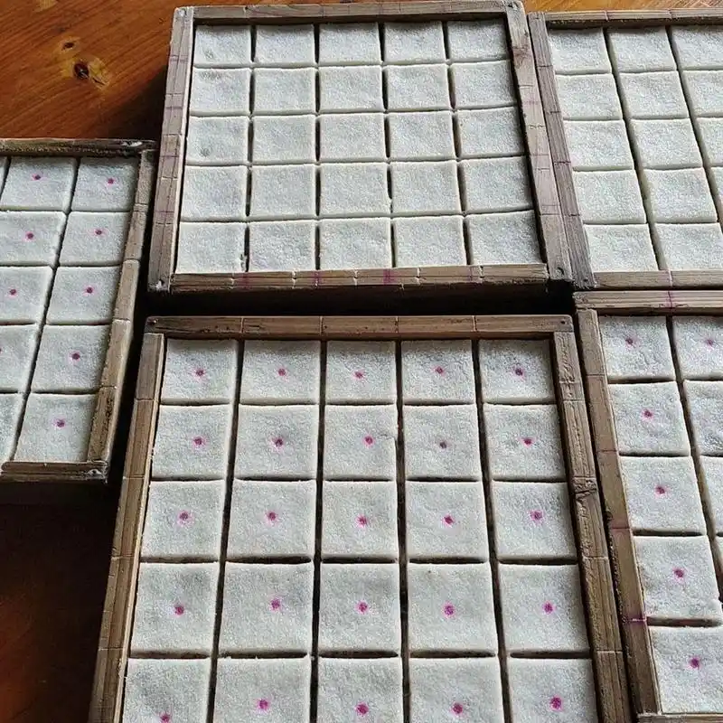 东莞#传统手工制作松糕  #儿时的味道满满的回忆  #不断送 - 抖音