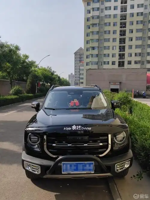 哈弗大狗加装竞技杠~虽然哈弗大狗被厂家定义为四分之三刻度,但是仍然