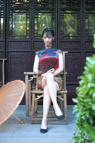 旗袍人像-中关村在线摄影论坛