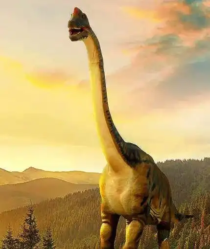 白垩纪恐龙-中国最nan的泰坦巨龙扶绥龙 - 抖音