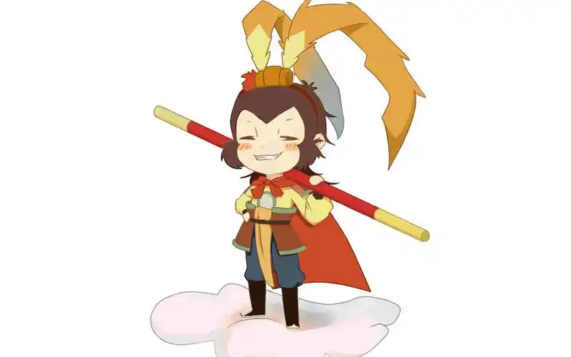 【板绘】我画q版大圣69(=99ω99=)