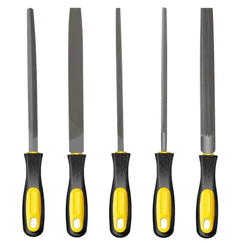 锉刀钢锉钳工金属木工圆锉搓刀扁锉平扁半圆钳工锉