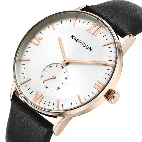 新款卡诗顿新版正品全自动机械表 真皮防水手表商务男孩手表腕表