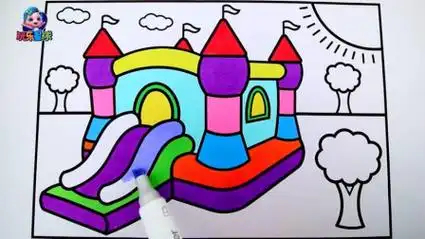 简笔画游乐场 简笔画游乐场图片大全