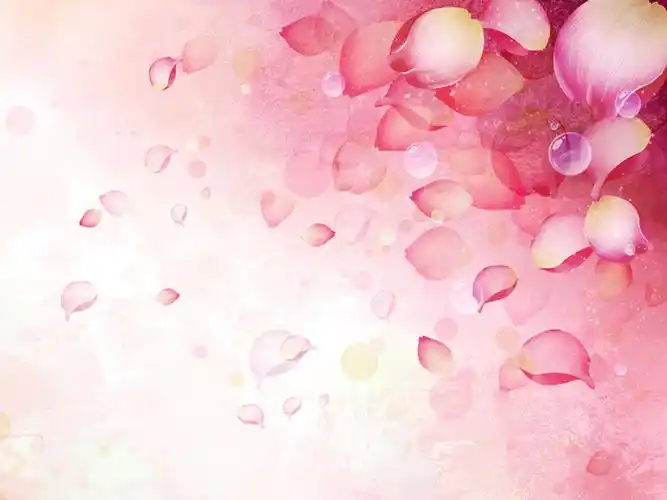 清新淡雅唯美背景