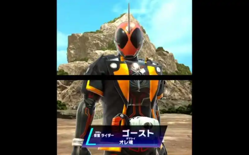 【街机游戏 触屏】假面骑士ghost我魂变身必杀动作