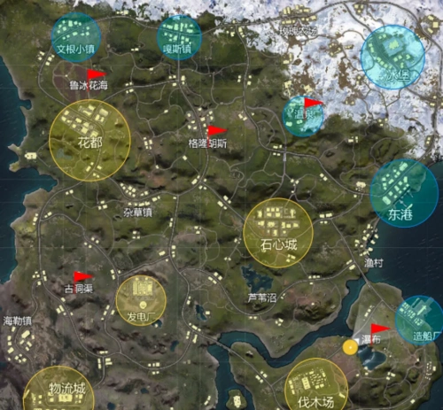 和平精英山谷地图怎么玩