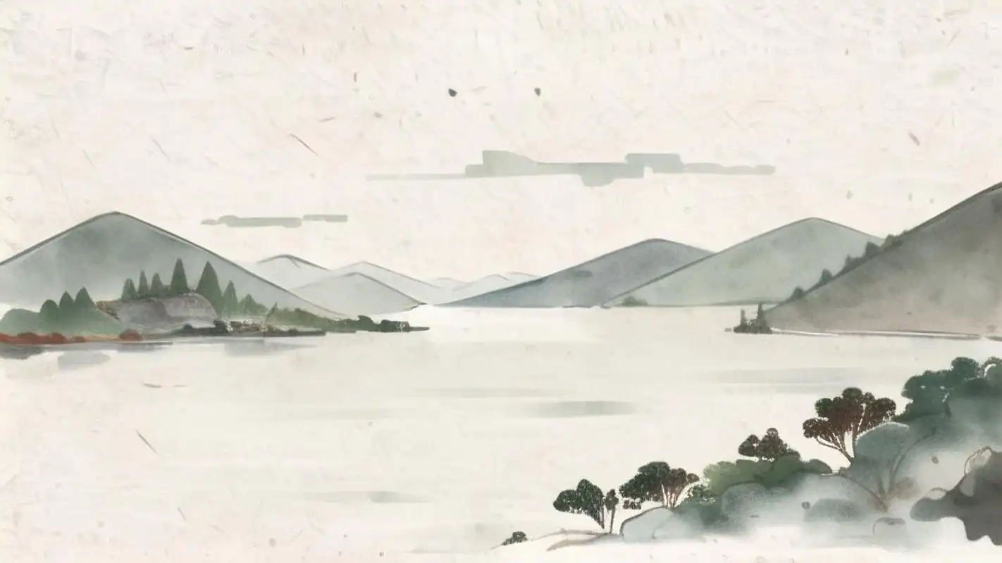 9015古风山水横屏壁纸精选96 探索古韵之美,这组古风山水横屏