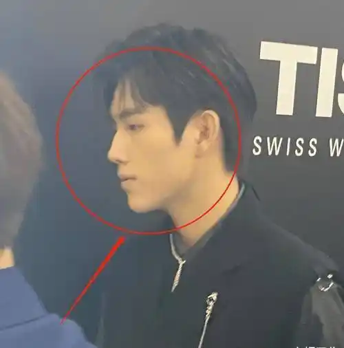 原创陈飞宇现身活动被拍粉丝后期来不及修图这侧脸也太优越了吧