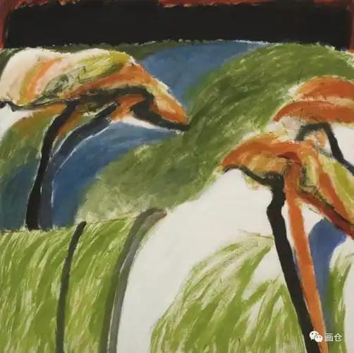 画仓受战后存在主义哲学的影响的艺术家williamcrozier