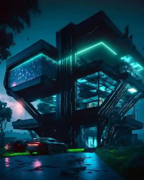 高科技_赛博_风格