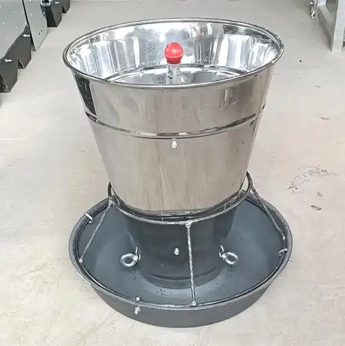 耐尔尼 猪料槽猪用补料槽喂猪食槽育肥料槽猪槽肥猪槽 直筒不锈钢底盘