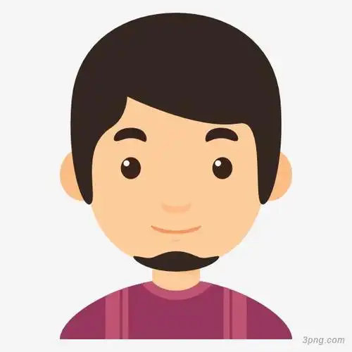 男孩头像png素材透明免抠图片卡通手绘