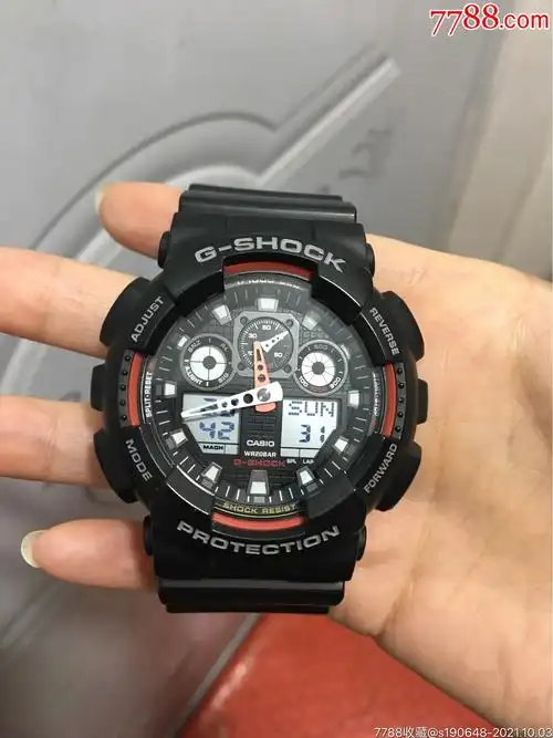 卡西欧ga-100电子手表