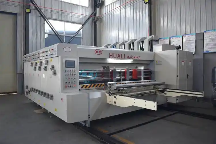 双色印刷开槽机 全自动水墨印刷机 高速纸箱四联开槽 包装机械 欢迎致