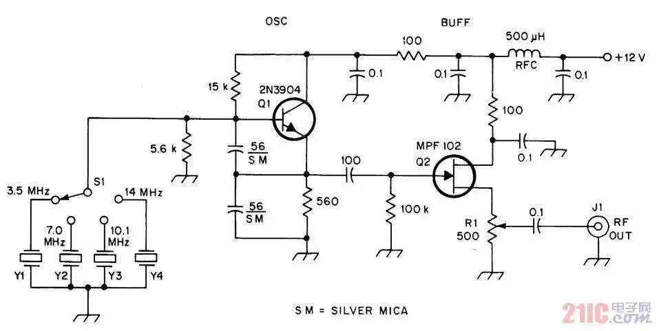 高频信号发生器电路