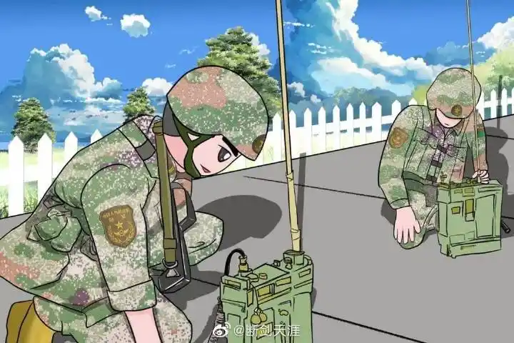 在通信兵考核现场,随着裁判员一声令下,选手们深吸一口气,随即眼明手