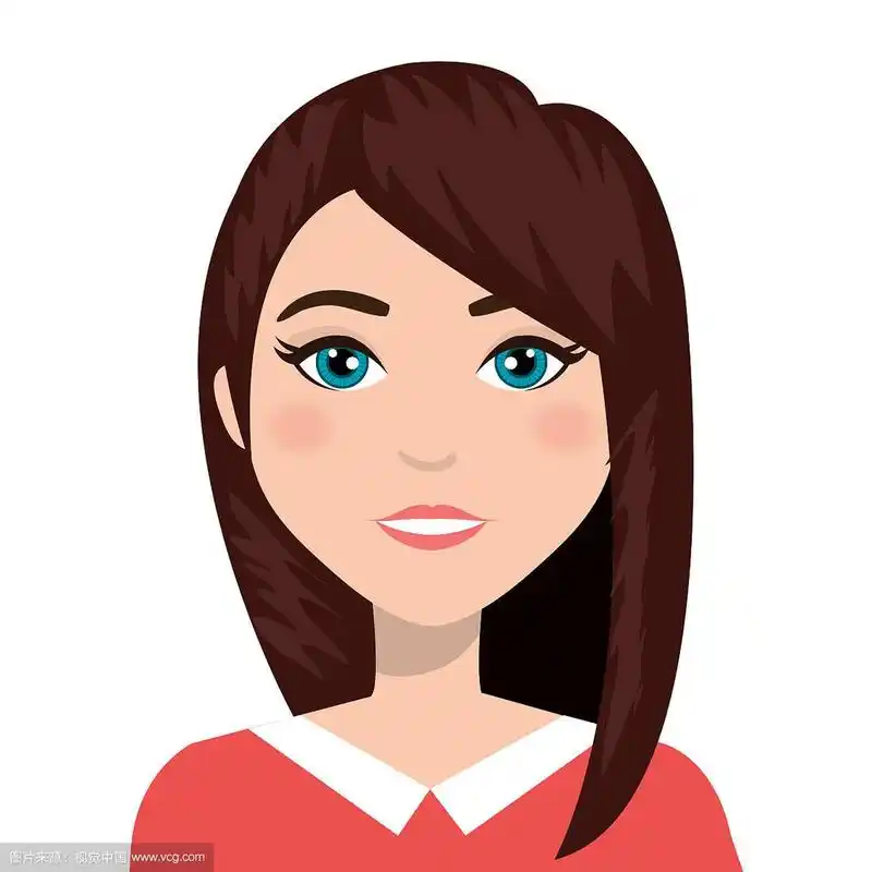 女性形象的卡通