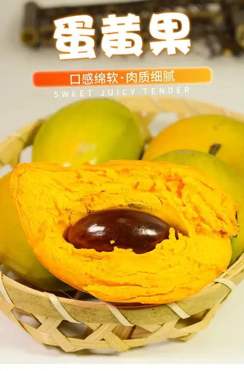 思卓鸡蛋果海南新鲜蛋黄果5斤现摘现发特产孕妇当季整箱稀有水果1