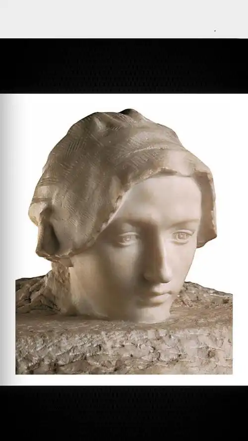 经典里的人物肖像作品,法国著名雕塑家罗丹