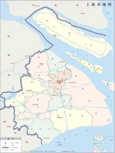 上海市行政区划图