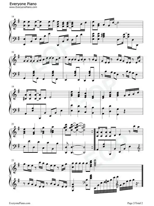 齐秦大约在冬季钢琴谱