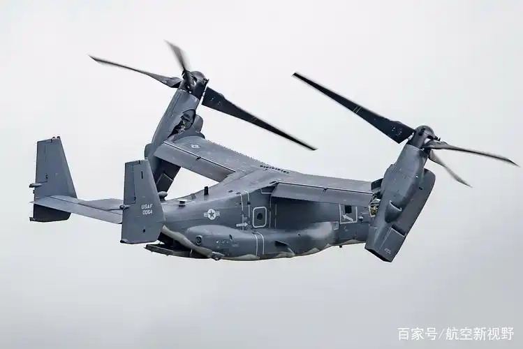 v22倾转旋翼机飞行表演高清大图 目前仅美国有这样的飞机