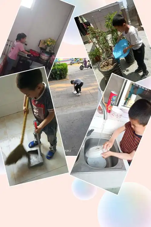 劳动最光荣——第三小学一(2)班"五·一"社会实践作业