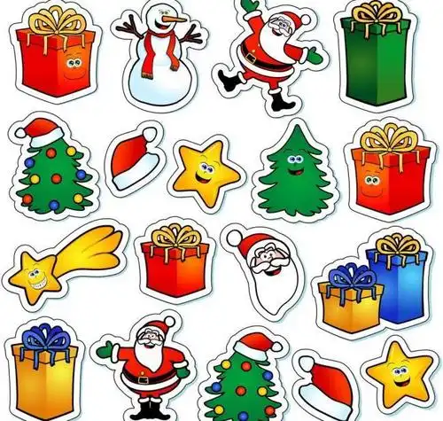 圣诞卡通图标图片网页ui素材免费下载(图片编号:2886984)-六图网