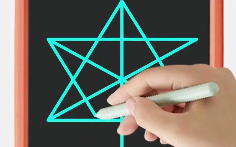 跟我学画六角星,超简单,喜欢就点个赞吧!