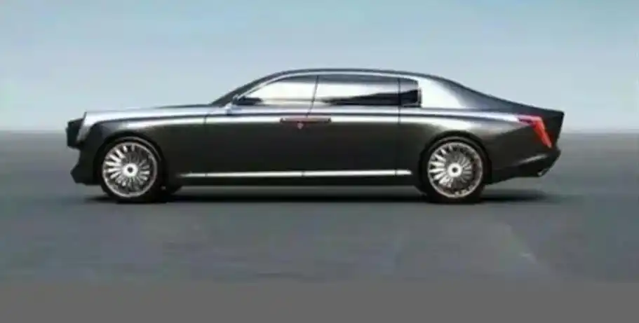 一汽红旗l90预告图曝光,对标劳斯莱斯_腾讯新闻