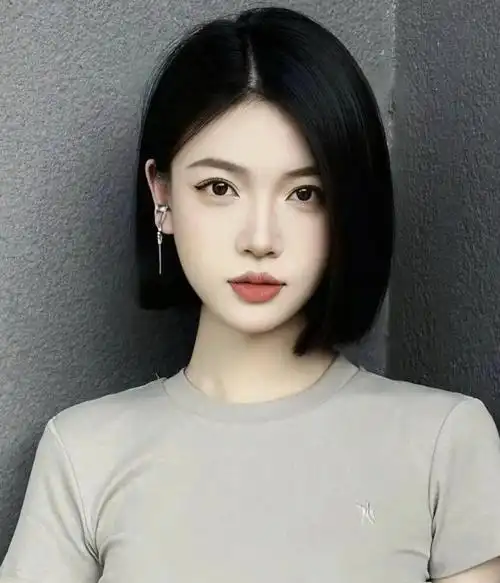 "一刀切"发型打造清爽干练形象|脸型|卷发|圆脸|发型师_网易订阅