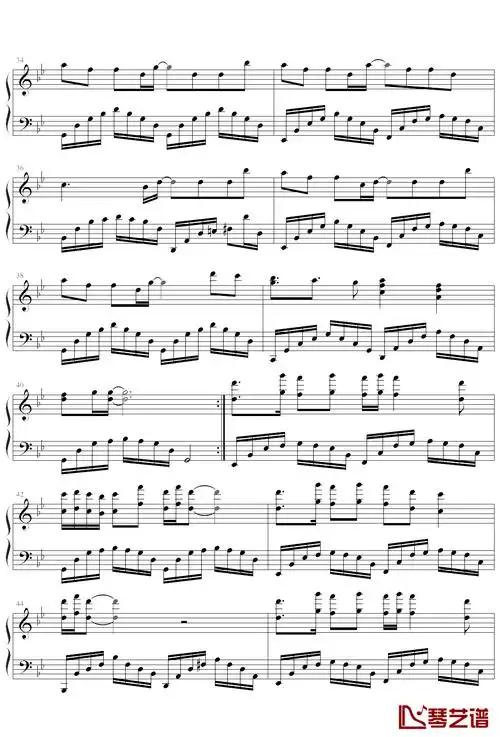 何以歌钢琴谱 aki阿杰 魔道祖师广播剧主题曲