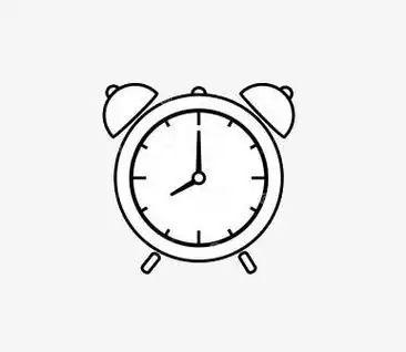 简笔画 时钟 手绘 线稿 钟表 450 450小猪时钟简笔画一分钟学会简笔画