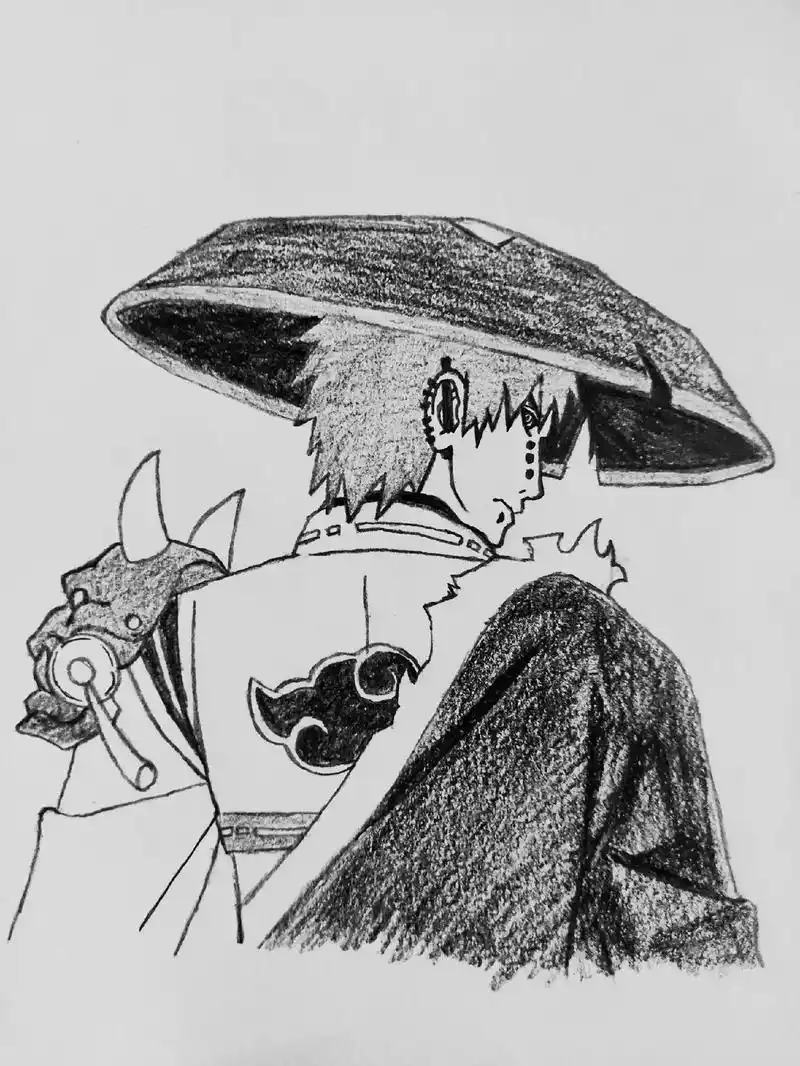 手绘 #火影忍者 #画 - 抖音