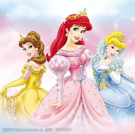 迪士尼公主(合层)图片