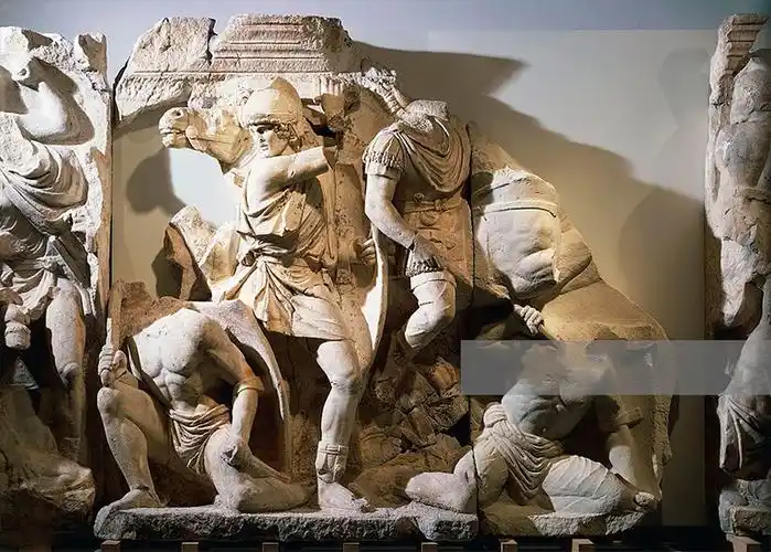 古罗马浮雕雕塑/带状装饰-马库斯·奥雷留斯时代的浮雕(二)