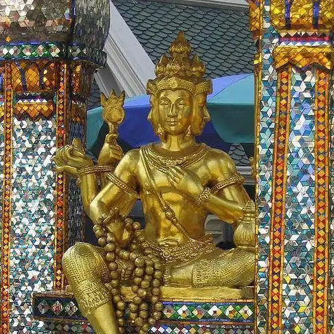 四面佛是婆罗门教的一位神,又称为四面神.