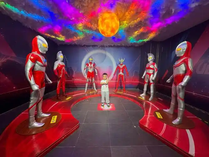 小孩子们都喜欢的奥特曼展