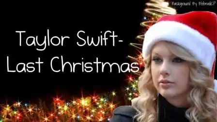 回顾霉霉taylor swift翻唱《last christmas》