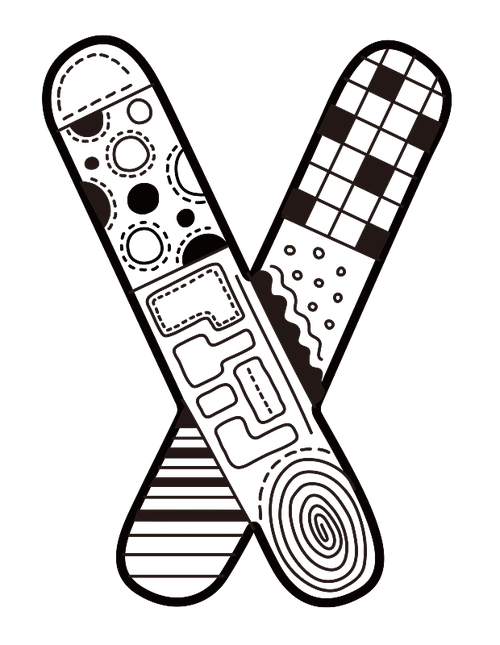 英文字母x元素下载