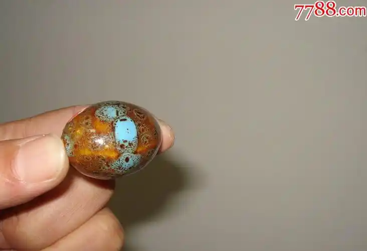 佛家用窖变瓷天珠(a4025)