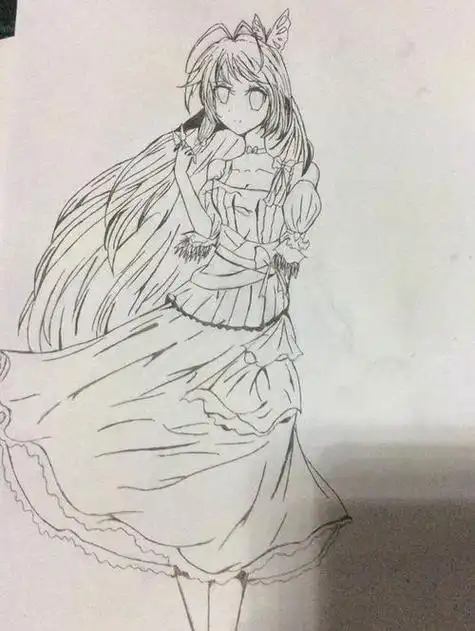 唐舞桐q版简单简笔画