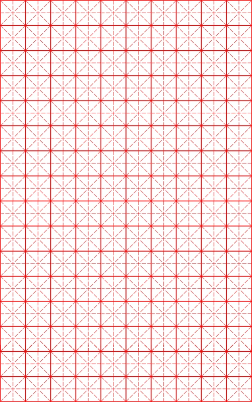 硬笔书法米字格空白字帖用纸(专用)
