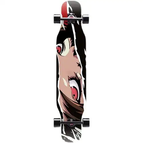 闪电客长板滑板初学者青少年成人男女生新手入门公路舞板儿童四轮专业