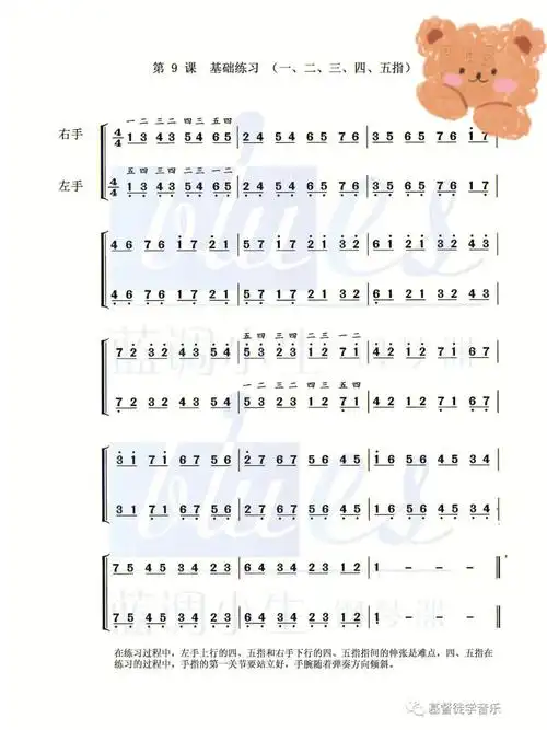 自学钢琴  #电钢琴  #哈农  #孩子们的哈农顺手分享几张哈农简谱