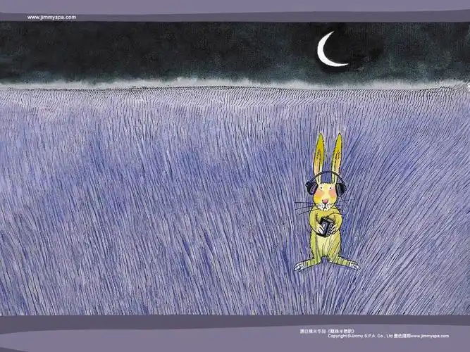 几米漫画绘本壁纸——听几米唱歌_卡通_太平洋科技